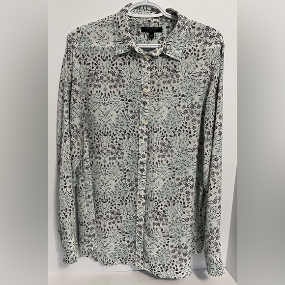 Banana Republic Tops - Banana Republic Shirt Women’s L Dillon Floral Longsleeve
